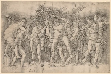 Bacchanal med Silenus