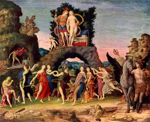 Parnassen: Mars och Venus, 1497, 1929