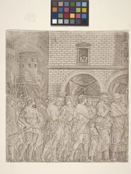Senatorerna - Julius Caesars triumf (gravyr på krämigt papper)