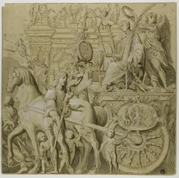 Julius Caesars triumfer: Duk nr IX