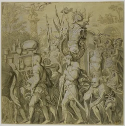 Triumfer av Julius Caesar: Duk nr VI