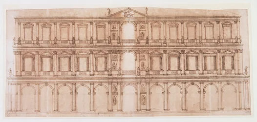 Dogepalatset, Venedig (penna och bläck på papper)