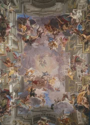 Den helige Ignatius i härligheten. 1691-1694