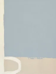Lugnt blått och beige abstrakt