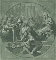 Kristus förvirrade läkarna, 1750-70.