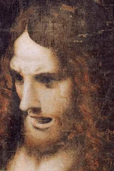 Klostret (Tongerlo Abbey). Målning. Nattvarden. 1506-1507. Detalj (målning)