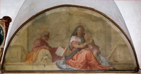 Madonna del Sacco (fresco