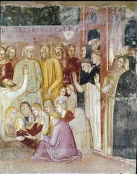 Sankt Peter Martyr botar den förlamade Anna