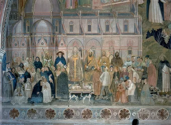Dominikanska munkarnas triumf. 1367-1369