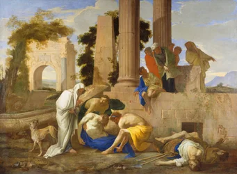 Tobit begraver de döda, 1640-talet.