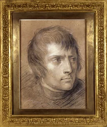 Napoleon Bonaparte (1769-1821), förste konsul, 1803 (teckning)