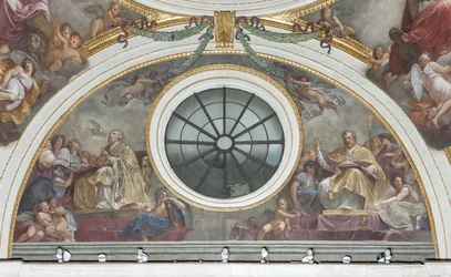 Sankt Ambrosius och Sankt Gregorius den store, 1792-95