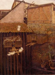 Hörn i en gård