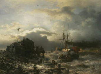 Utanför Oostende, 1859