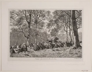 Langdysse vid Gunderslevholm skog