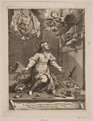 Knut den helige, lider martyrdöden