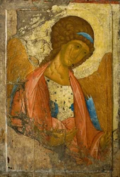 Ärkeängeln Mikael. Ur Deesisraden (Zvenigorod)