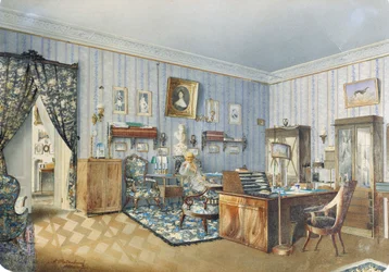 Interiör, 1860.