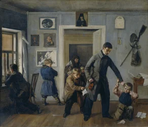 I skolan, 1854