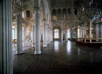Lilla Eremitagets paviljongsal, 1850-1858.