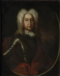 Porträtt av prins Ivan Aleksijevitj Golitsyn 1658-1729, 1728