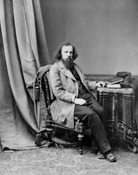 Dmitri Mendeleev, rysk kemist, c1880-c1882.