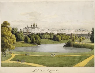 Katarinapalatset i Tsarskoye Selo, 1821-1822