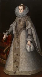 Drottning Margareta av Spanien, ca. 1610.