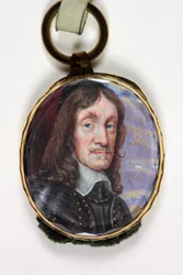 John Holles, 2nd Earl of Clare (akvarell på elfenben)