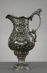 Pitcher, c. 1853 (silver)