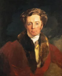 Andrew Geddes, 1783 - 1844. Konstnär (Självporträtt)