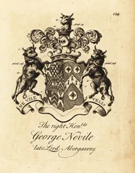 Vapensköld av den högra ärade George Nevile