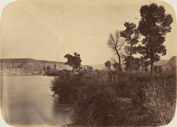 Plåt 25. Green River Valley, blick nedför floden,1869 (foto)