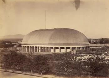 Plåt 50. Mormonernas stora tabernakel,1869 (foto)