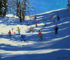 Blå skuggor, Morzine