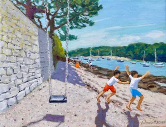 The swing, Jersey, 2025 (olja på duk)