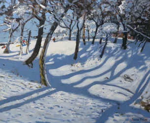 Winter, Ladmanlow, 2010 (olja på duk)