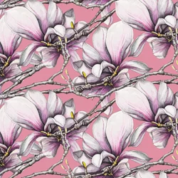 Magnolia, 2019 (akvarell, penna)