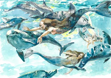 Sjöjungfrornas delfindans