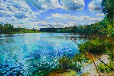 Fiske i Peaceful River