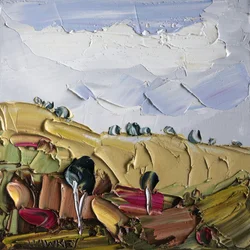 Impasto – landsbygdslandskap