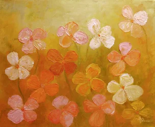 Livfulla blommor