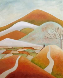 Kvinna på Autumn Hill