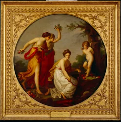 The Disarming of Cupid (olja på duk)