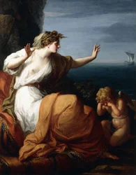 Ariadne övergiven av Theseus,