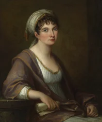 Porträtt av prinsessan Franziska von Kaunitz-Rietberg, född grevinnan Ungnad von Weissenwolf, 1805