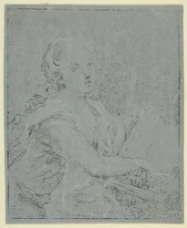 Kvinna på Spinet