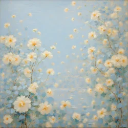 Florals 08, ca 2020 (olja på duk)