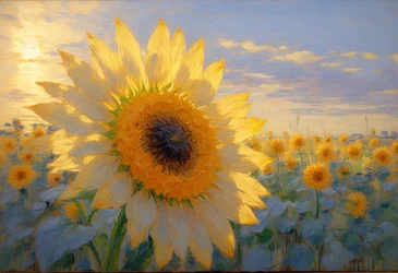 Florals 117, ca 2025 (olja på duk)
