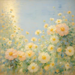 Florals 59, ca 2022 (olja på duk)